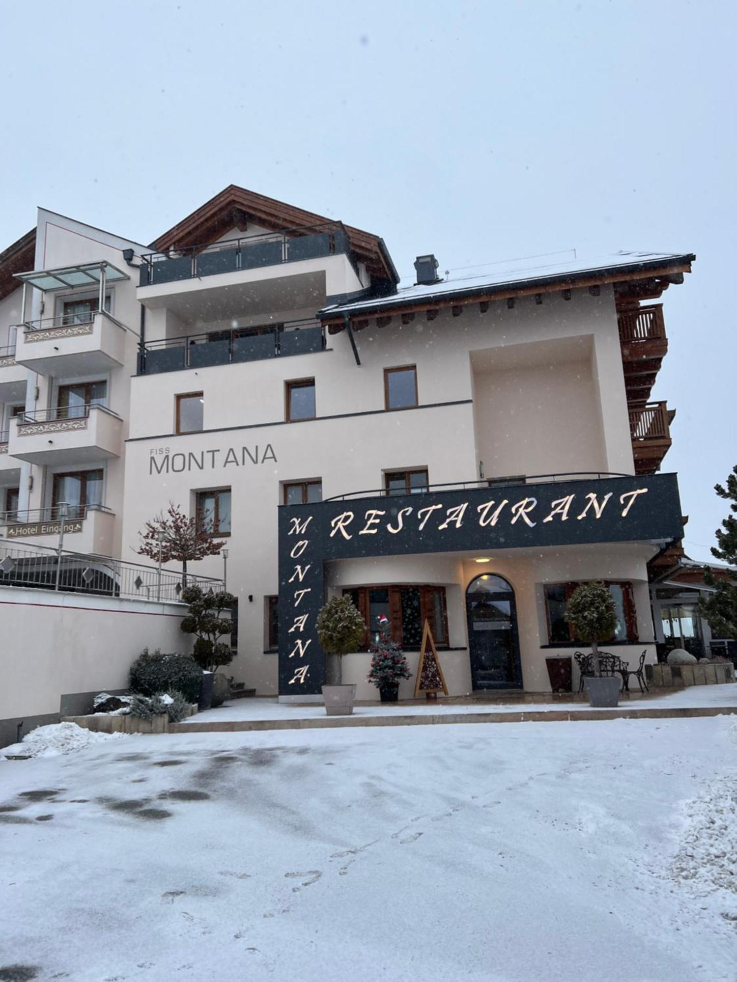 Hotel Montana Fiss Exterior foto