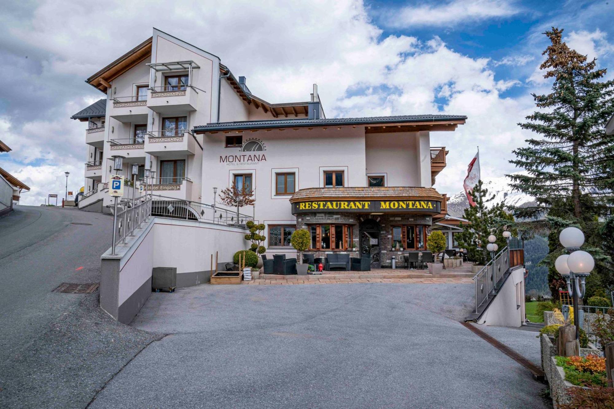 Hotel Montana Fiss Exterior foto